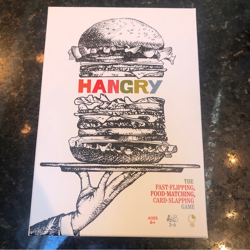 Big G Creative: Hangry - Classic Family Party Game 2-6 Players Ages 6+ 15 Minute